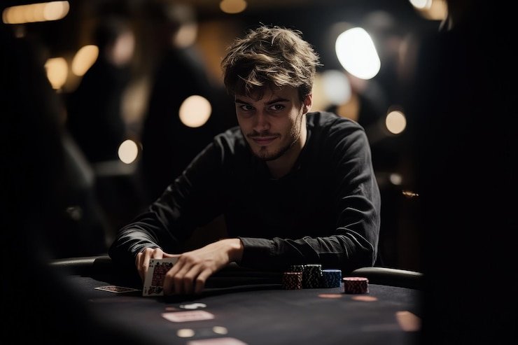 Studio live Blueprint Gaming di platform kiba toto menampilkan meja blackjack dengan dealer profesional
